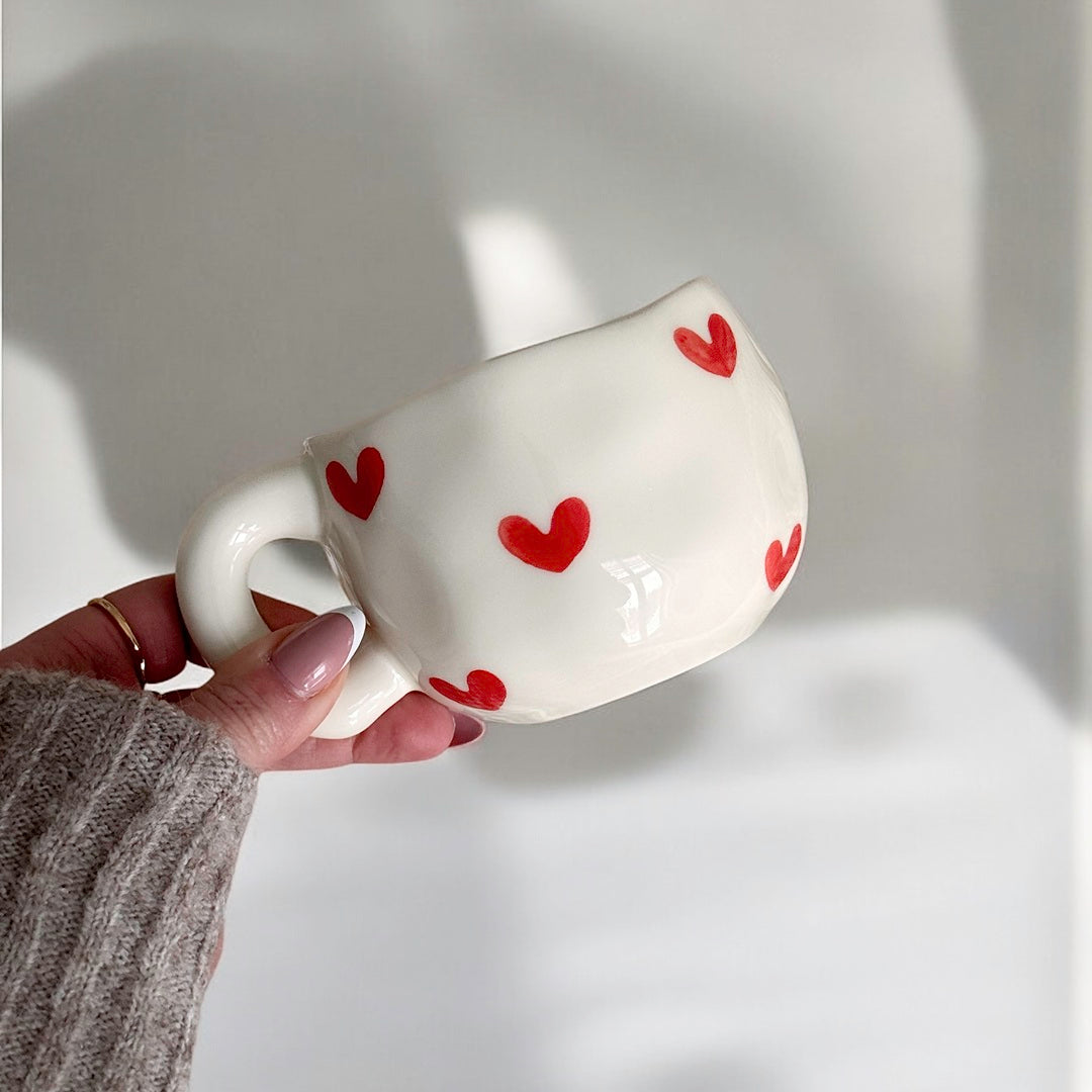 Liza Heart Mug