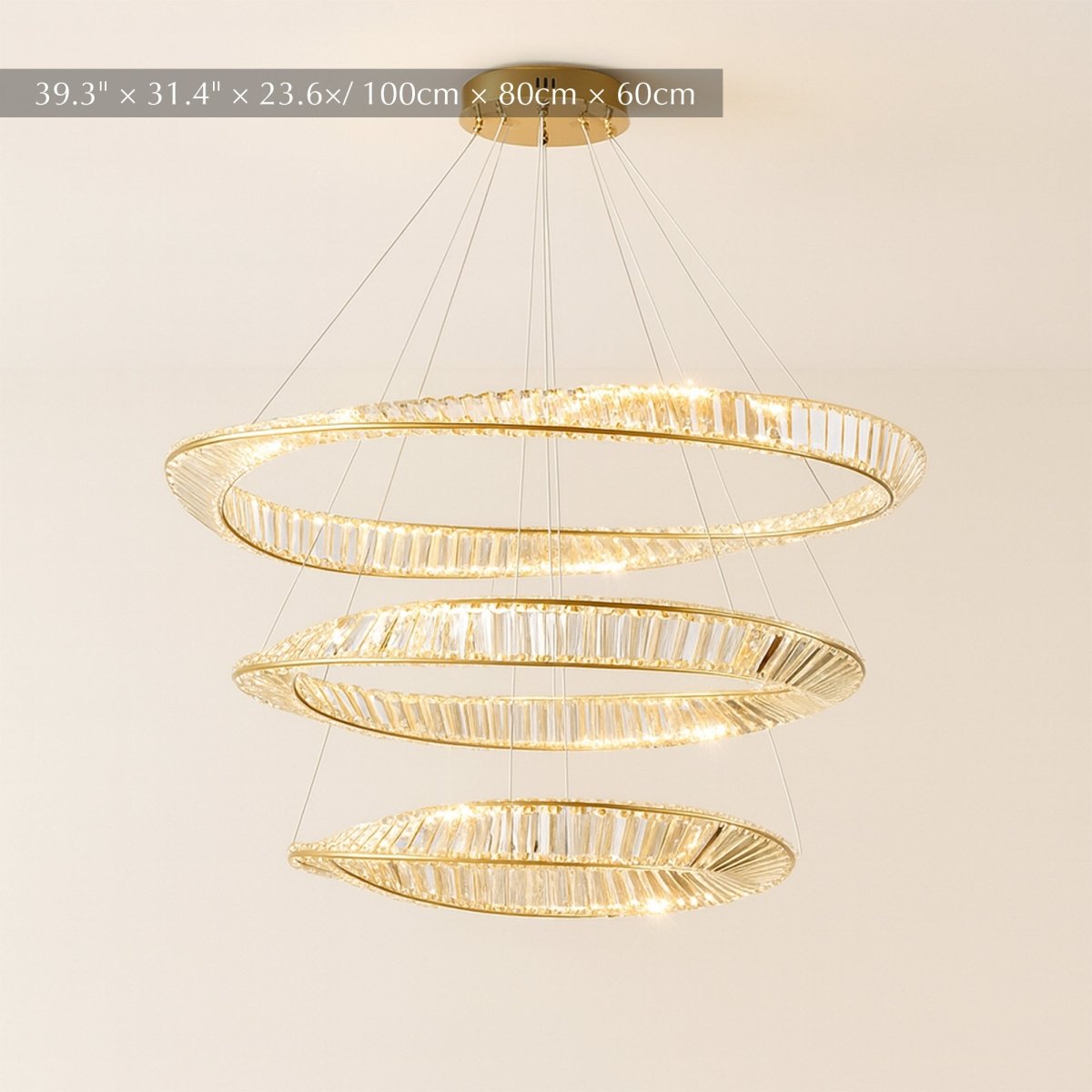 Solace 3-Tier Chandelier