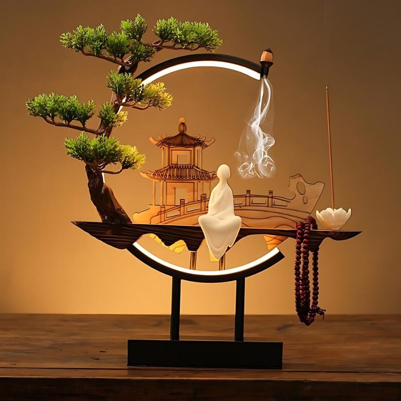 Seren Incense Burner Table Lamp