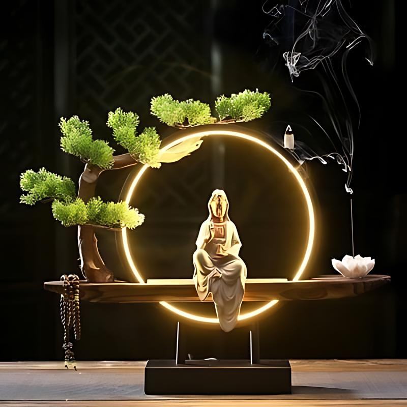 Seren Incense Burner Table Lamp