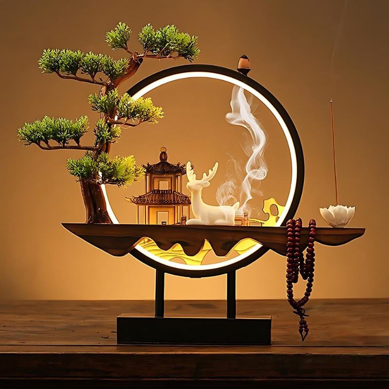Seren Incense Burner Table Lamp