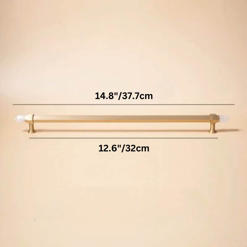 Ilyra Crystal Knob & Pull Bar