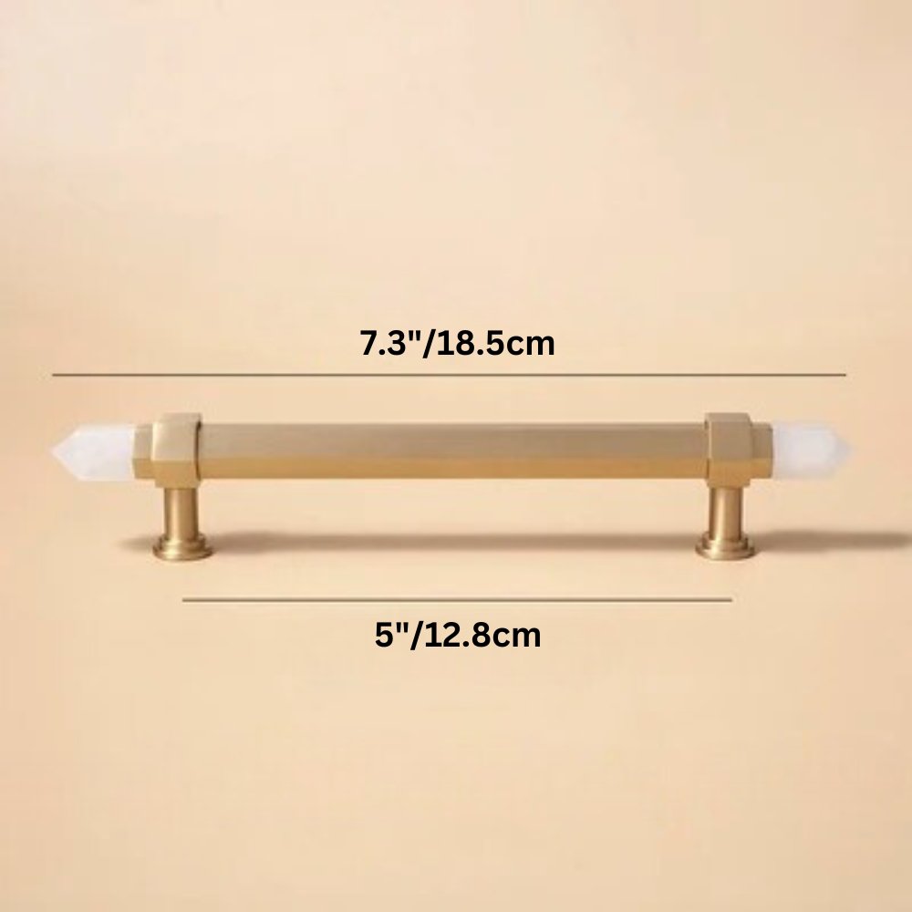 Ilyra Crystal Knob & Pull Bar