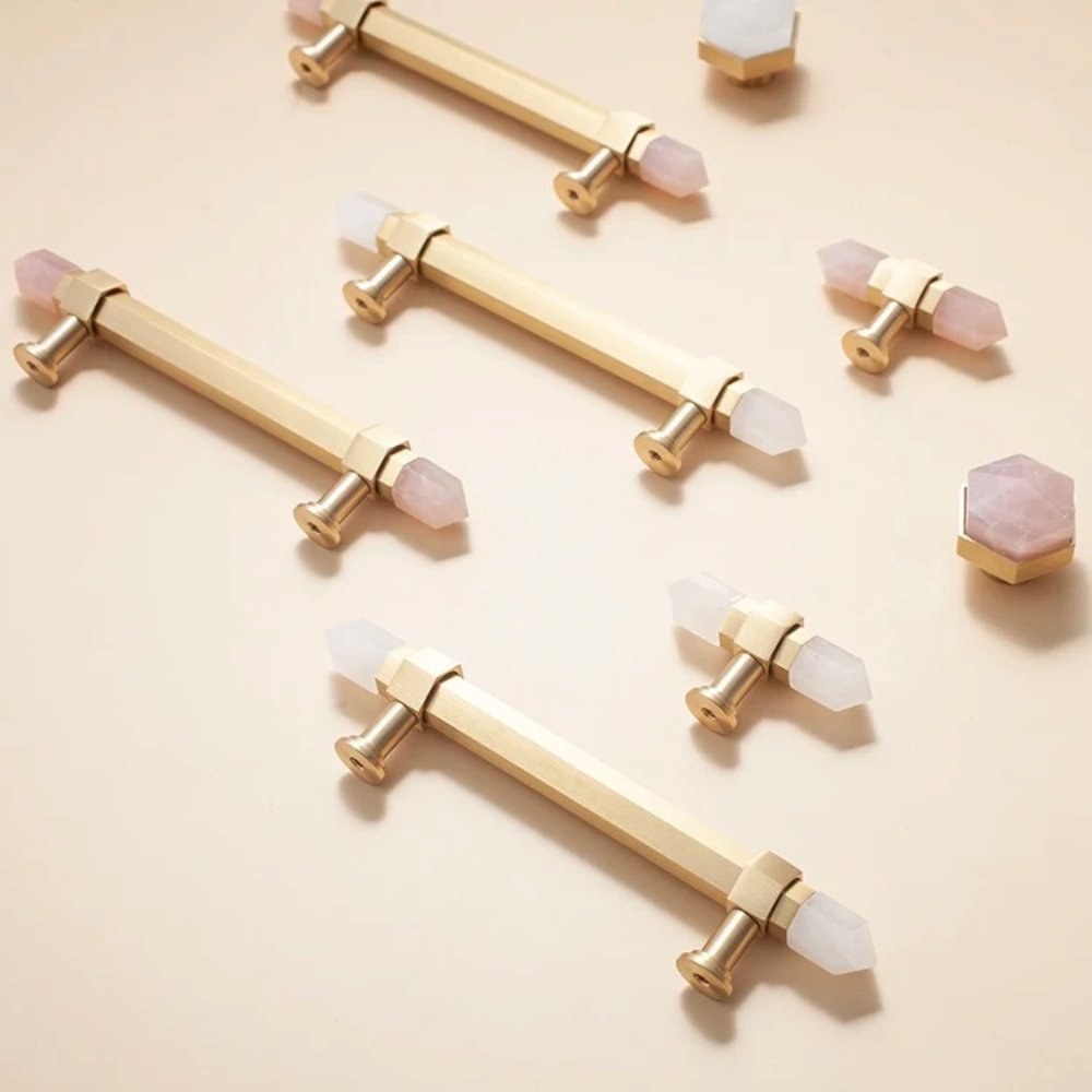 Ilyra Crystal Knob & Pull Bar