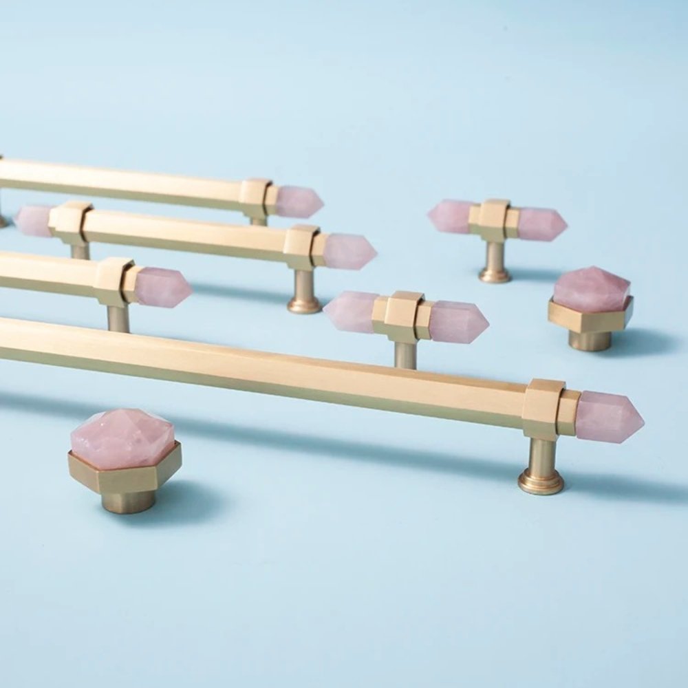 Ilyra Crystal Knob & Pull Bar