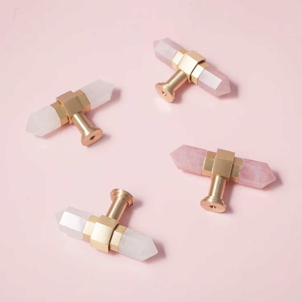 Ilyra Crystal Knob & Pull Bar